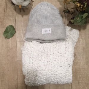 Soft popcorn knit sweater